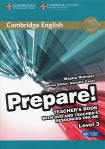 Prepare! 3 Teacher's Book with DVD and Teacher's Resources Online 
