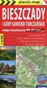 Bieszczady i Góry Sanocko-Turczańskie 1:65 000 mapa turystyczna buy polish books in Usa