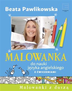 Malowanka do nauki języka angielskiego z ćwiczeniami Polish bookstore