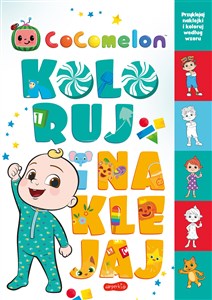 Cocomelon Koloruj i naklejaj books in polish