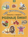 Poznaję świat Moje pierwsze słowa 5 Elementarz z naklejkami online polish bookstore