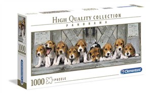 Puzzle Panorama High Quality Collection Beagles 1000 books in polish