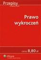 Prawo wykroczeń z hasłami i skorowidzami  in polish