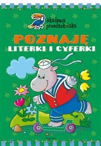 Akademia przedszkolaka Poznaję literki i cyferki Polish Books Canada