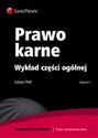 Prawo karne Wykład części ogólnej online polish bookstore