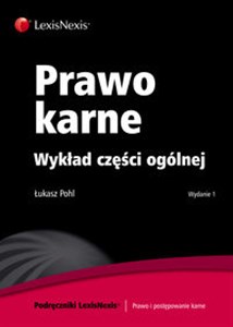 Prawo karne Wykład części ogólnej online polish bookstore