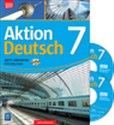 Aktion Deutsch Język niemiecki 7 Podręcznik + 2 CD Szkoła podstawowa Polish bookstore