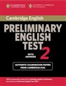 Cambridge Preliminary English Test 2 Student's Book with Answers Polish bookstore