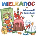 Wielkanoc Kolorowanki z naklejkami 