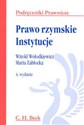 Prawo rzymskie instytucje Polish bookstore