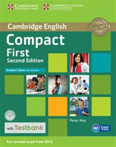 Compact First Student's Book with Answers + CD with Testbank Polish Books Canada