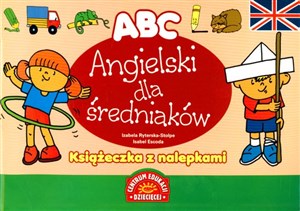 ABC Angielski dla średniaków książeczka z nalepkami 