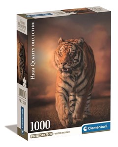 Puzzle 1000 compact tiger Polish bookstore