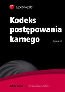 Kodeks postępowania karnego Polish bookstore