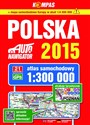 Polska Atlas samochodowy 1:300 000 - Opracowanie Zbiorowe Polish bookstore