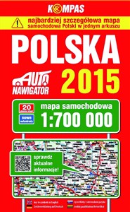 Polska Mapa samochodowa 1:700 000  