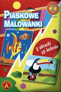 Piaskowa Malowanka Rybka Tukan polish books in canada