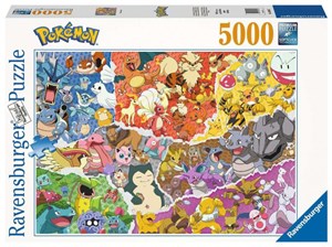 Puzzle 2D 5000 Pokemon 16845  Polish bookstore