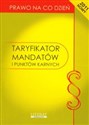 Taryfikator mandatów i punktów karnych - 