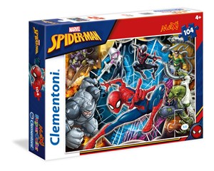 Puzzle Supercolor 104 Maxi Spider-Man  