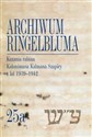 Archiwum Ringelbluma. Konspiracyjne Archiwum Getta Warszawy Tom 25a, Kazania rabina Kalonimusa Kalma - Kalonimus Kalman Szapiro