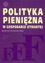 Polityka pieniężna w gospodarce otwartej books in polish