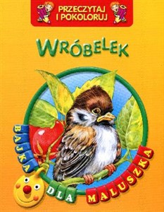 Wróbelek Przeczytaj i pokoloruj  