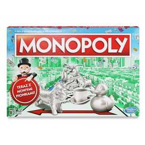 Monopoly Standard z nowymi pionkami  