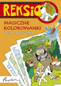 Reksio Magiczne kolorowanki  Leśne zwierzęta online polish bookstore