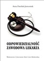 Odpowiedzialność zawodowa lekarza  