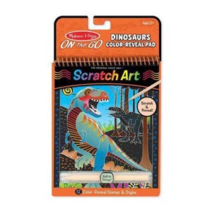 Scratch Art Dinozaury  chicago polish bookstore