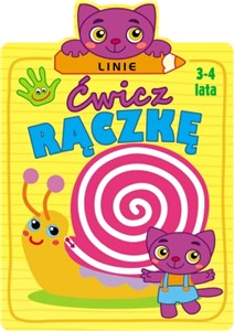 Ćwicz rączkę Linie 3-4 lata buy polish books in Usa