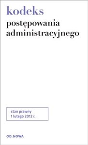 Kodeks postępowania administracyjnego books in polish