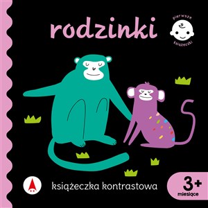 Rodzinki. Książeczka kontrastowa. Pierwsze książeczki to buy in USA