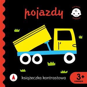 Pojazdy. Książeczka kontrastowa. Pierwsze książeczki Polish bookstore