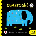 Zwierzaki. Książeczka kontrastowa. Pierwsze książeczki - Wydawnictwo Skrzat