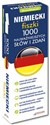 Niemiecki fiszki 1000  najważniejszych słów i zdań - Opracowanie Zbiorowe buy polish books in Usa