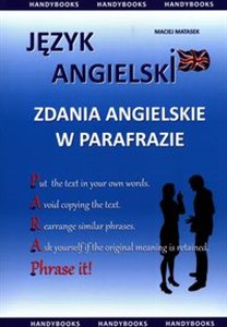 Zdania angielskie w parafrazie - Polish Bookstore USA