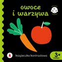 Owoce i warzywa Książeczka kontrastowa - Wydawnictwo Skrzat