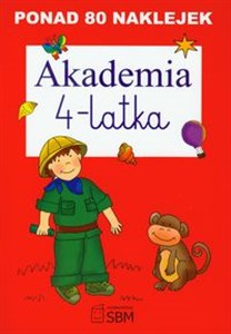 Akademia 4 latka Ponad 80 naklejek  