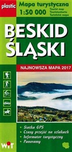 Mapa turystyczna Beskid Śląski 1:50 000 WIT chicago polish bookstore