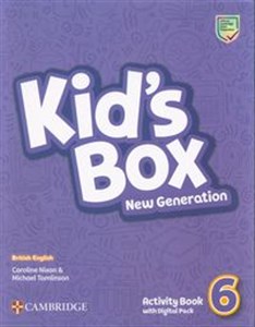 Kid's Box New Generation 6 Activity Book with Digital Pack British english polish books in canada