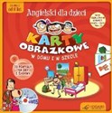 Karty obrazkowe dla dzieci W domu i w szkole z płytą CD dla dzieci od 6 lat - Opracowanie Zbiorowe  