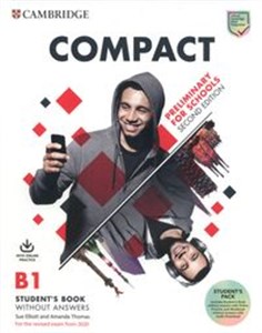 Compact Preliminary for Schools B1 Student's Pack Canada Bookstore