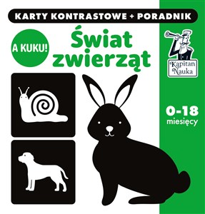 A kuku! Świat Zwierząt Karty kontrastowe + poradnik 