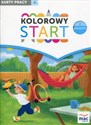 Kolorowy start z plusem Karty pracy 4 Roczne przygotowanie przedszkolne buy polish books in Usa