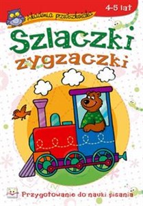 Szlaczki zygzaczki 4-5 lat Przygotowanie do nauki pisania bookstore