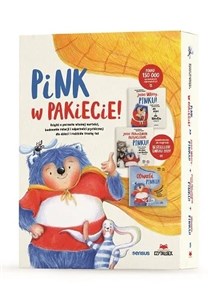 Pakiet: Jesteś ważny, Pinku! / Jesteś prawdziwym przyjacielem, Pinku! / Odwagi, Pinku!   