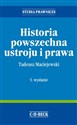 Historia powszechna ustroju i prawa - Tadeusz Maciejewski polish books in canada
