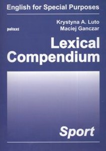 Lexical Compendium Sport buy polish books in Usa